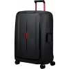 Samsonite ESSENS 75 cm Kufor Spinner Čierna Charcoal/Red 111L