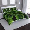 Sablio obliečky Zelené listy 140x200 70x90