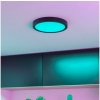 | Eglo 901372 - LED RGBW stmievateľné kúpeľňové stropné svietidlo FUEVA-Z LED/11,2W/230V 21,1cm IP44 čierna | 901372