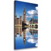 Vertikálny foto obraz na plátne Big Ben Londýn 50x100 cm