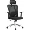 Kancelárske kreslo Bryden, čierna