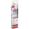 Sada popisovačov edding 1340/4S glitter, pastelové farby, vláknový hrot