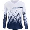 Dres Force MTB ANGLE dámsky dl. rukáv, bielo-modrý XL
