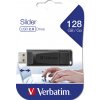 Verbatim USB flash disk, USB 2.0, 128GB, Slider, čierny, 49328