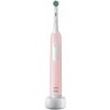 Elektrická zubná kefka rotačno-pulzačná Oral-B Pro 1, ružová