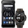 myPhone Hammer Iron 4 + Watch Plus 4/32GB smartphone Čierna a strieborná (TEL000861)