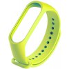 Tactical 517 Silikónový Remienok pre Xiaomi Mi Band 3/4 Lime green (EU Blister) 8596311086977