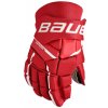 Bauer Rukavice Bauer Supreme M3 S23 INT, Intermediate, červená, 12