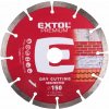 Kotúč rezný diamantový segmentový, 150mm, EXTOL PREMIUM