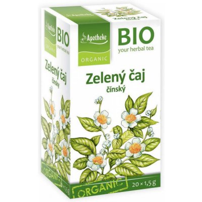 Apotheke Bio zelený čaj 20 x 1,5 g