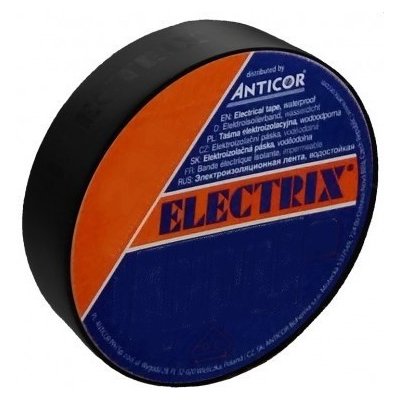 ANTICOR Elektro izolačná lepiaca páska čierna 19 mm x 10 m
