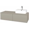 Dreja Kúpeľňová skrinka MODULE SZZ12 120 umývadlo Joy 3 - L04 Béžová vysoký lesk / L04 Béžová vysoký lesk / Levé