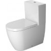 Duravit ME by Starck - WC kombi misa, Vario odpad, biela 2170090000