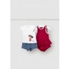 Set - 2 ks tielko s potlačou a 2 ks kraťasy Mayoral - 2601643076 Veľkosť: 80