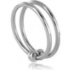 Metalhard Double Glans Ring 30mm - Erekčný Krúžok