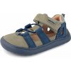 Chlapčenské barefoot sandále PROTETIKA KENDY KHAKI hnedé - 32