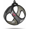 CURLI Postroj pre psov so sponou Merino vlna Black M, 6-9 kg