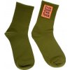 Dámske tmavozelené ponožky TICK/TOCK