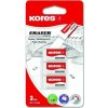 Kores Guma KE30 BIELA, 40 x 21 x 10 mm 3 ks