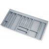 Emuca Príborník OPTIMA / Šedý 418 - 482 mm 604 - 636 mm