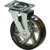 STRONG StrongCastors Koliesko TOP, priemer 75 mm, transparentná tmavá, bez brzdy