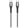 Colorway CW-CBPDCC040-GR Datový USB-C/ USB-C/ 3A/ Fast Charging 65W, 1m, šedý