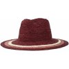 Brixton Hampton Fedora Red/Blush/Tan