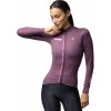 ALÉ Cycling Clothing Alé PR-E Follow me LS W, Blackberry purple Veľkosť: M Dámsky cyklo dres do prechodného obdobia