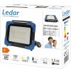 Ledino LED stavebný reflektor Ledar 6 500 K 120° čierna 75 W - 50160756001022