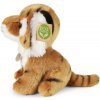 Rappa Plyšový tiger sediaci 18 cm ECO-FRIENDLY
