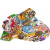 Riesel Design Predný blatník RIESEL CrissCross, Stickerbomb Eyecatcher