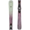 Dámske zjazdové lyže Rossignol EXPERIENCE W 78 CARBON XPRESS + XPRESS W 10 GW fialová,svetlo zelená