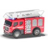 Mikrotrading Auto hasiči český design 14 cm volný chod se světlem a zvukem