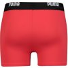 Pánske plavky Puma Logo Swim Trunk Veľkosť: L / Farba: červená