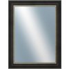 DANTIK - Zrkadlo v rámu, rozmer s rámom 70x90 cm z lišty GREECE čierna (2641)