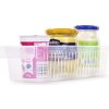 FRIGO | organizér do lednice | šířka 8,5 cm | transparentní úložný box