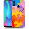 Picasee silikónový prehľadný obal pre Honor 10 Lite - Bubbles