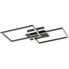 Rabalux Čierne stropné LED svietidlo Athelstan 500mm 40W 71013