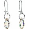 Evolution Group Náušnice bižutéria so Swarovski krištáľmi slza 56004.6