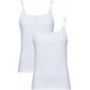 Mexx Dámske tielko s tenkými ramienkami biela 2 ks