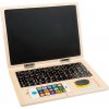 Small Foot Drevený Edukačný Laptop S Tabuľou