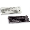 CHERRY Ultraslim Trackball klávesnica ML G84-4400LUBEU-0 sivý USB USB