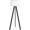 Asir | Stojacia lampa AYD 1xE27/60W/230V biela/hnedá | AS0455
