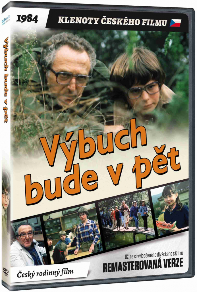 Výbuch bude v pět - DVD