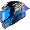 Nexx X.R3R GLITCH RACER BLUE NEON Veľkosť: 2XS