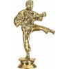 F10/G - Figúrka plast. karate muži zlatá H-13cm - 13 cm,Výška (cm)