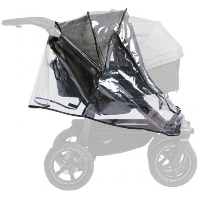 Tfk Pláštenka na jeden športové sedák DUO raincover duo2 stroller