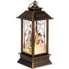 Ruhhy 26754 LED vianočný lampáš 12,5 cm, medený