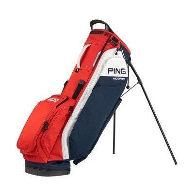 Golfový bag na nosenie Ping Hoofer Bag na nosenie (Stand bag) Navy/Červená