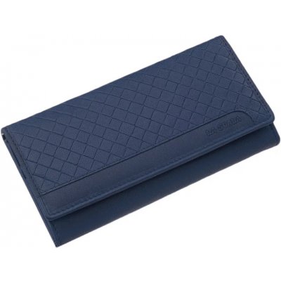 Dámska kožená peňaženka GDPN356 modrá
